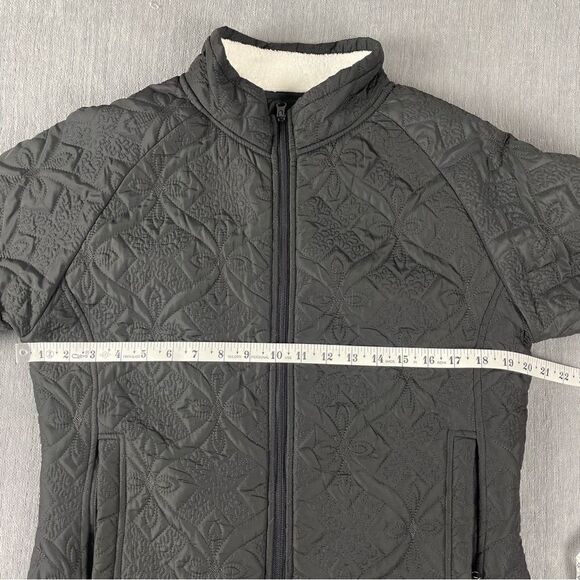 ALPS Black Quilted Fleece Lined Jacket Women’s Size Small EUC - Picture 8 of 9